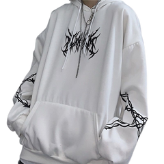 Street Spine Grunge Hoodie