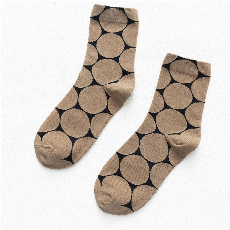 Dot Print Socks