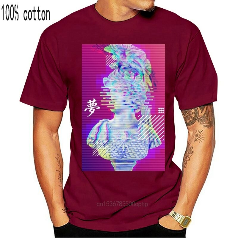 Vaporwave Julius Caesar Men T-Shirt