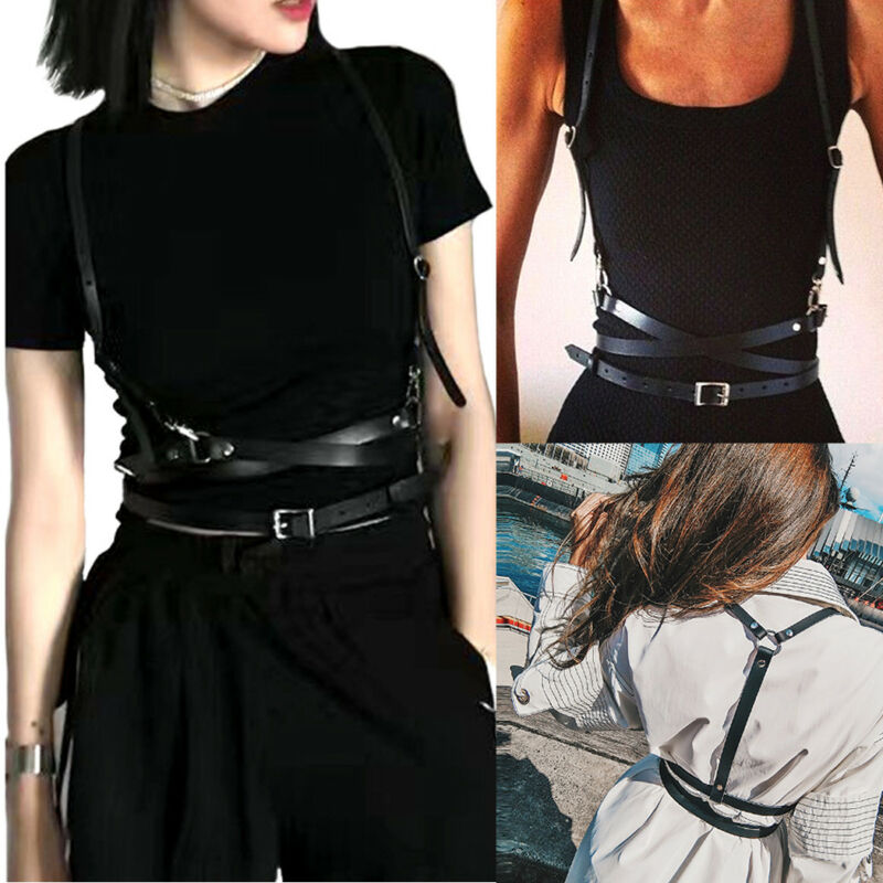 Retro Punk Strap Girdle Sexy Belt