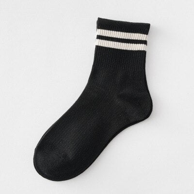 Colorful Stripes Cotton Socks