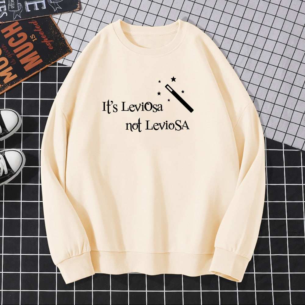 It's LevIOsa Not LevioSA Funny Sweatshirt