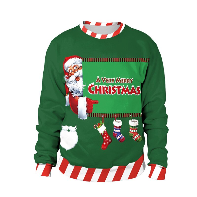 Ugly Christmas Women 3D Print Sweater