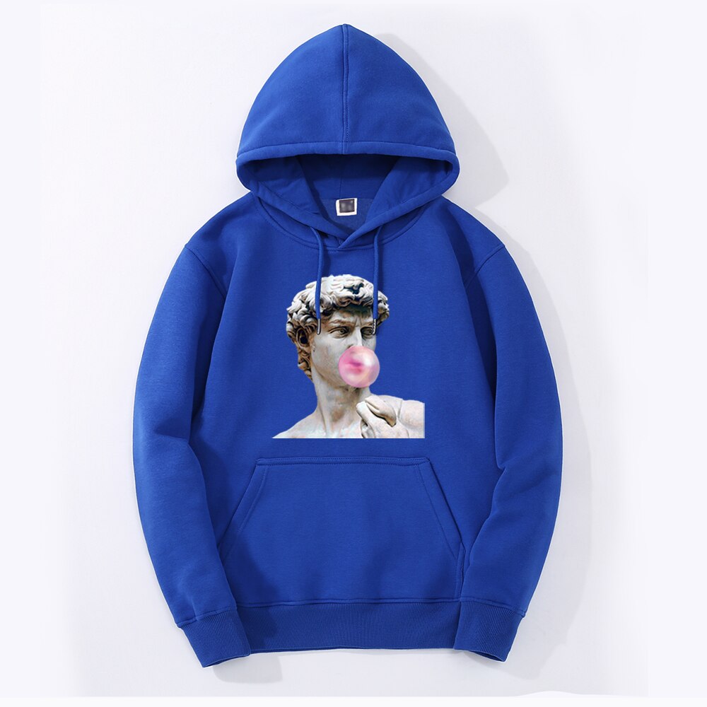 David Michelangelo Statue Vaporwave Hoodie