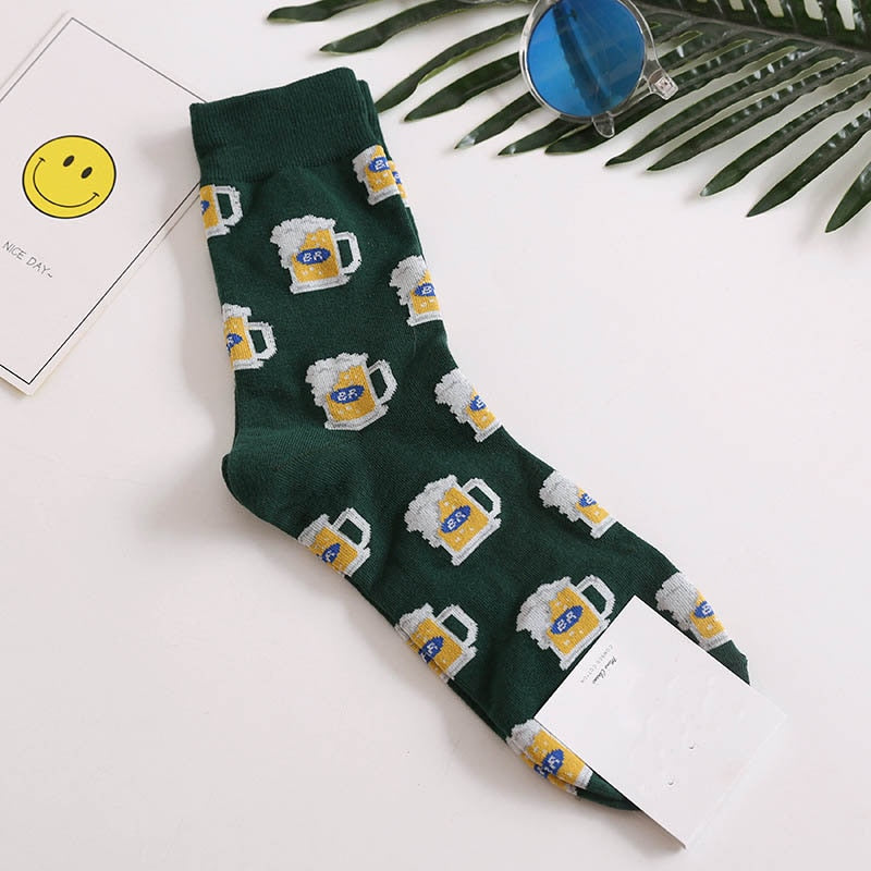 Animal Cartoon Middle Tube Socks