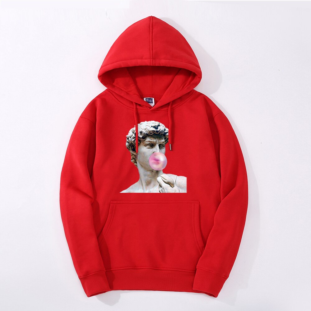 David Michelangelo Statue Vaporwave Hoodie