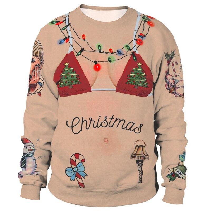 Ugly Christmas Women 3D Print Sweater