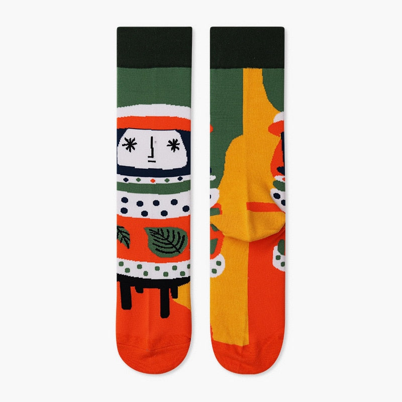 Colorful Cartoon Cotton Socks