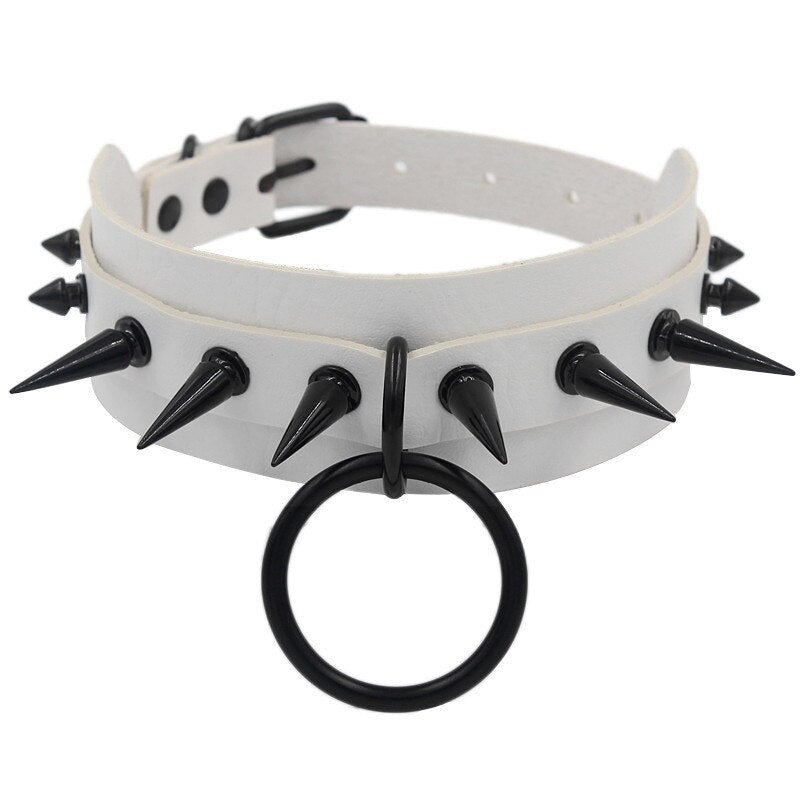 Punk Spike Goth Studded Collar