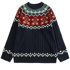 Christmas Cookie Loose Knit Sweaters