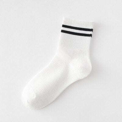 Colorful Stripes Cotton Socks