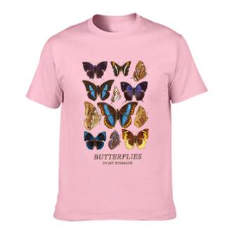 Different Color Butterfly T-Shirt