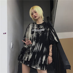 OTHOWEHNE Tie Dye Oversized T-shirt