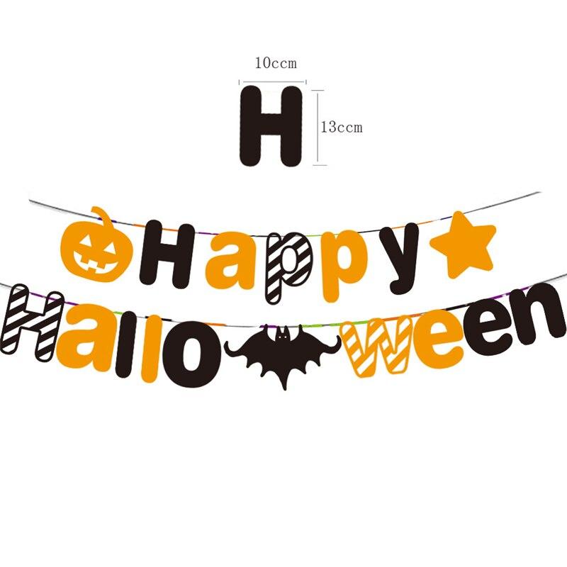 Happy Halloween Pumpkin Ghost Balloon Decorations Halloween