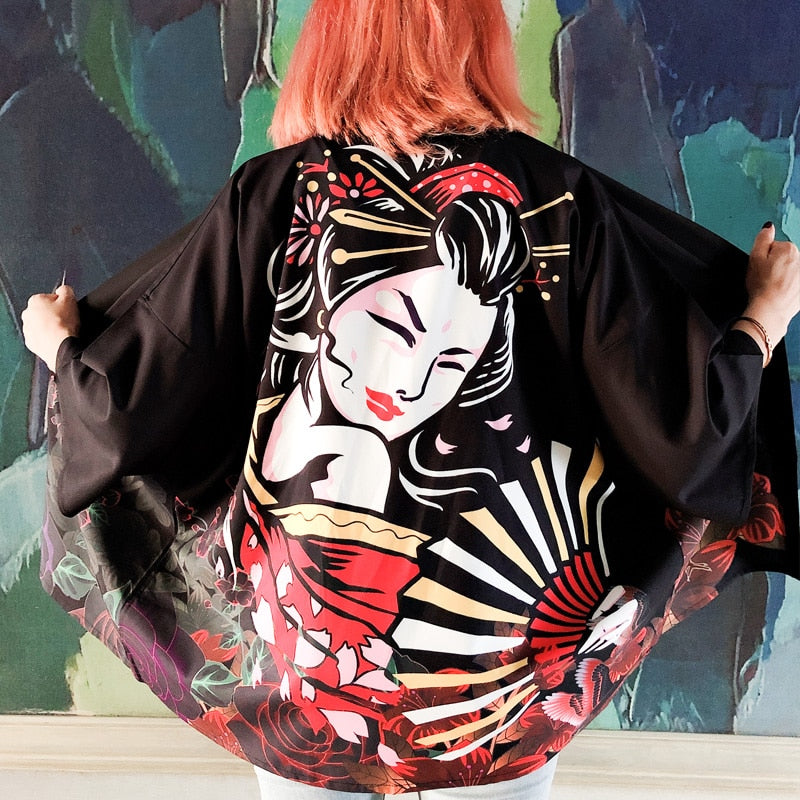 Harajuku Aesthetic Japanese Kimono