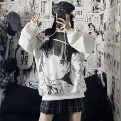 Deeptown Anime Cartoon Hoodie