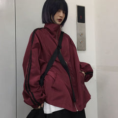 Harajuku Sun-proof High Zipper Jacket