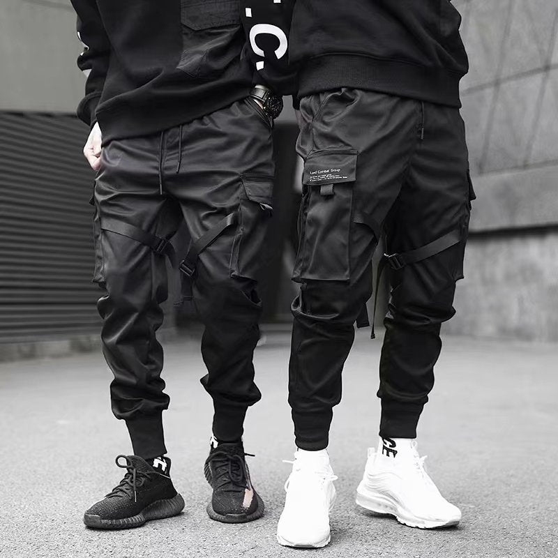 Hip Hop Pocket Loose Cargo Pants