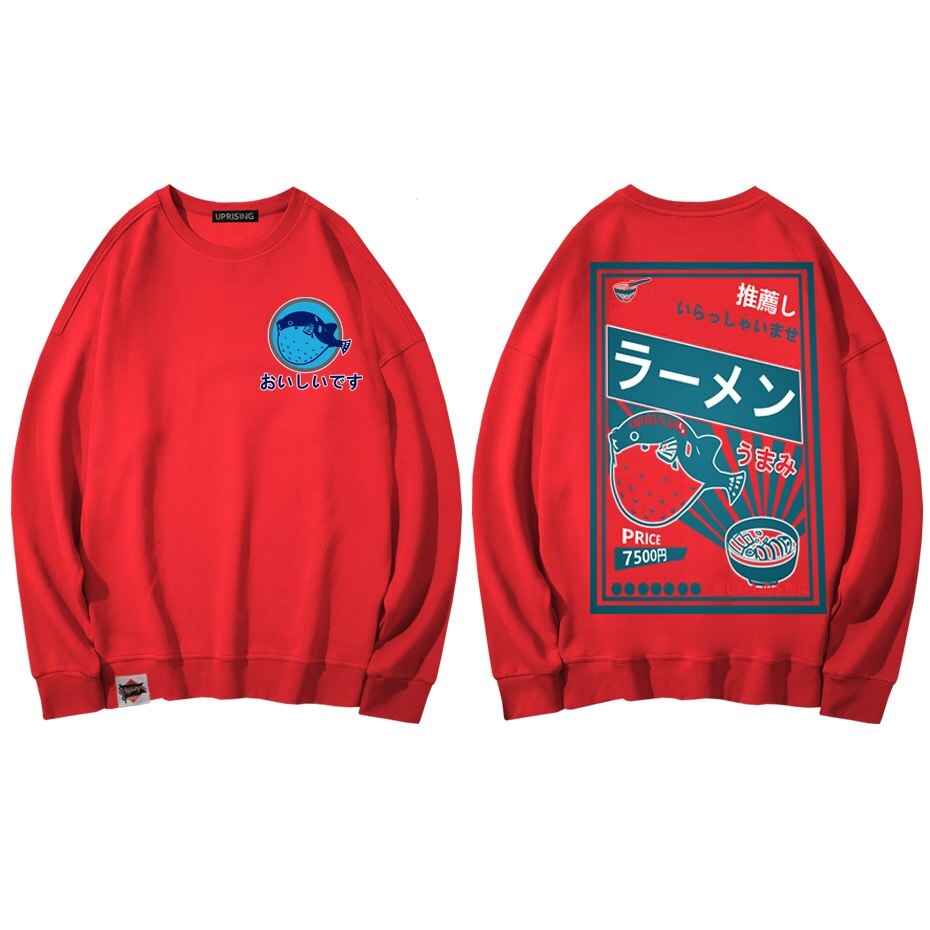 Noodle Dish Japanese Harajuku Sweatshirts