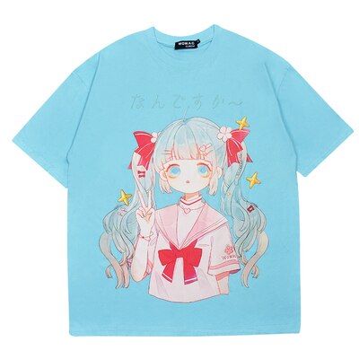 Harajuku Girl Oversized T-shirt