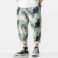 Cats Harem Jogging Pants