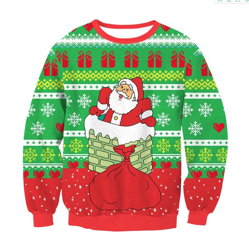 Xmas Funny Ugly Knitted Sweater