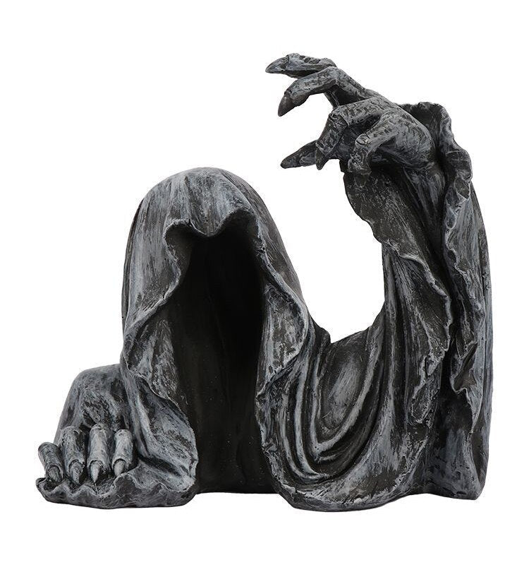 Sitting Wizard Decoration Sculpture