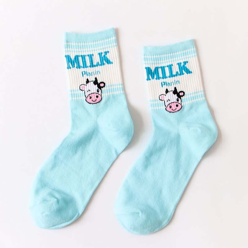 Cute Milk Socks