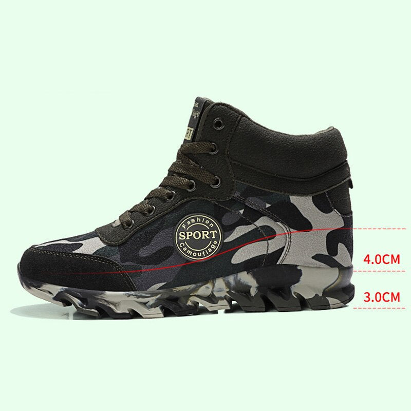 Camouflage Platform Sneakers Shoes