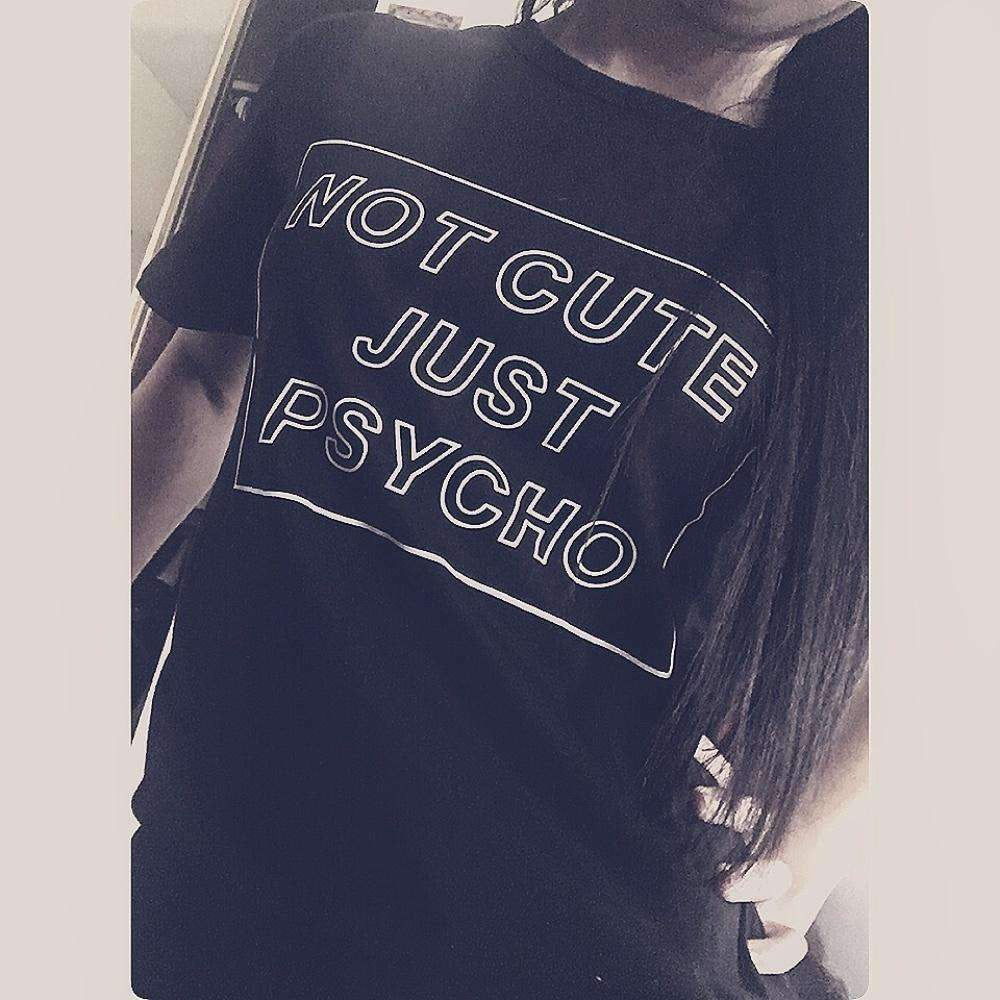 Just Psycho Grunge T Shirt
