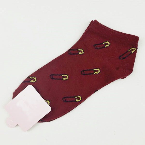 Candy Color Fruits Cotton Sock