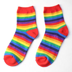 Pastel Rainbow Socks