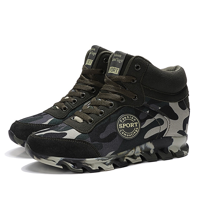 Camouflage Platform Sneakers Shoes