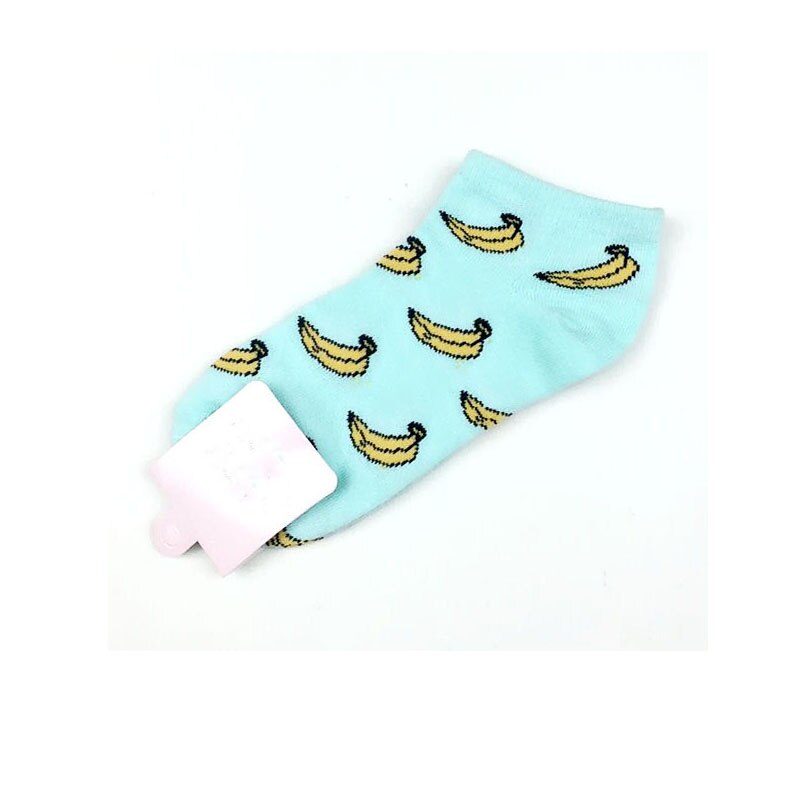 Candy Color Fruits Cotton Sock