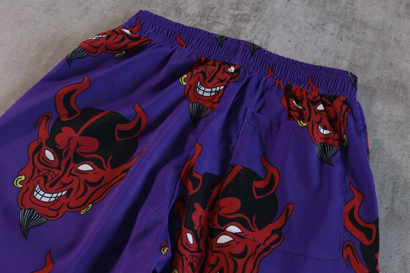 Demon Harajuku Beach Shorts