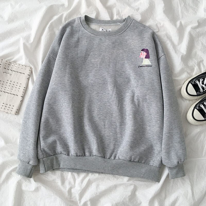 Pastel Color Cute Pattern Sweatshirt