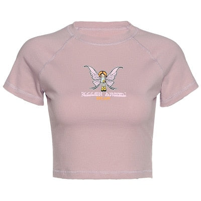 Allen Angel Dream Fairy Crop Top