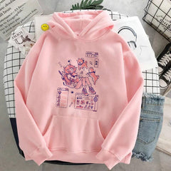 Girl Dog Kawaii Hoodie