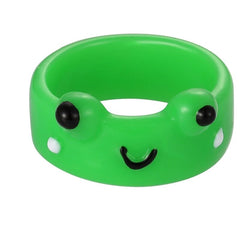 Happy Frog Plastic Ring