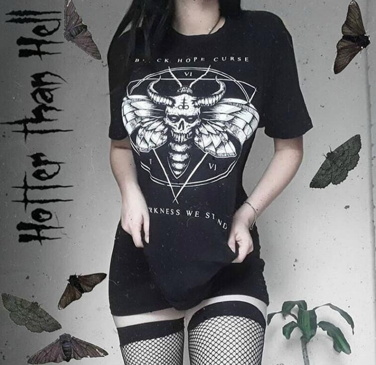 Gothic Punk Loose Shirt