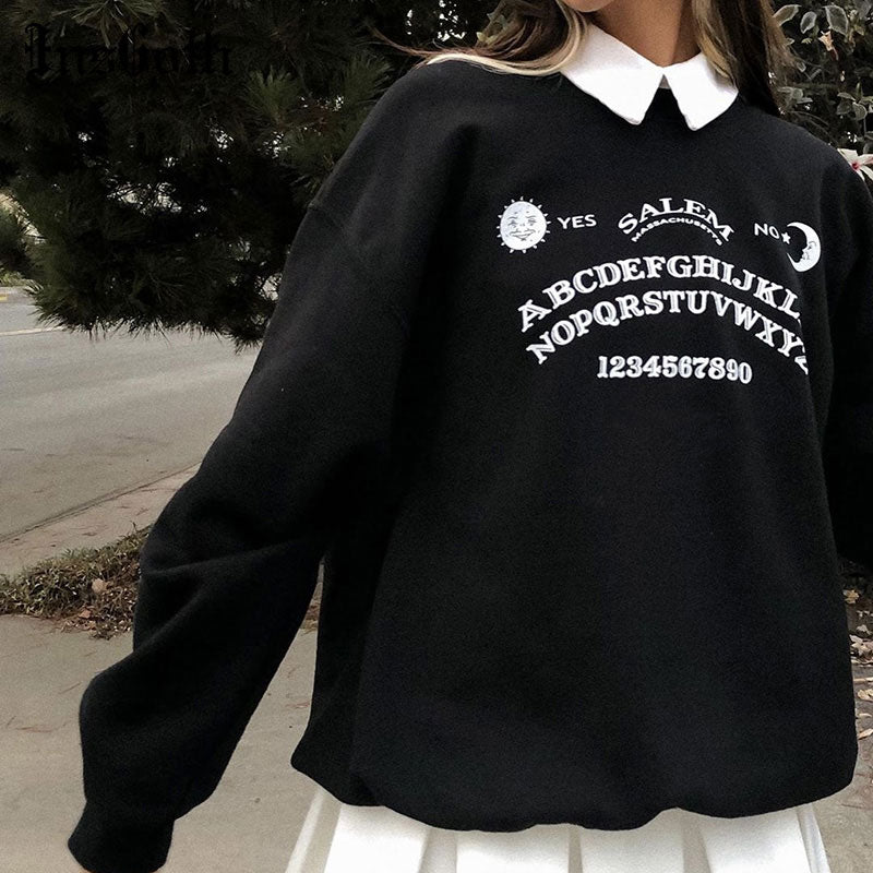 OUIJA Salem Grunge Gothic Sweatshirt