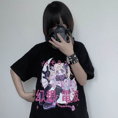 Moon Girl Grunge Gothic T-Shirt