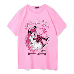 Kawaii Anime Gothic Girl T-Shirt