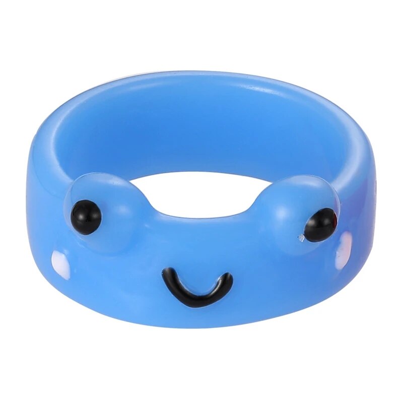 Happy Frog Plastic Ring