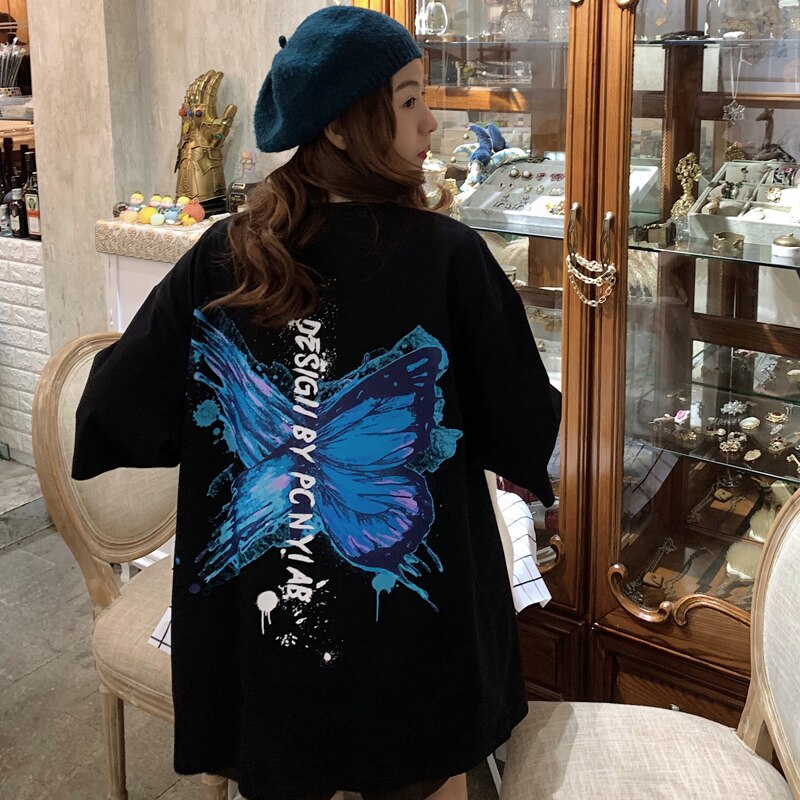 Butterfly Loose Oversize T-Shirt