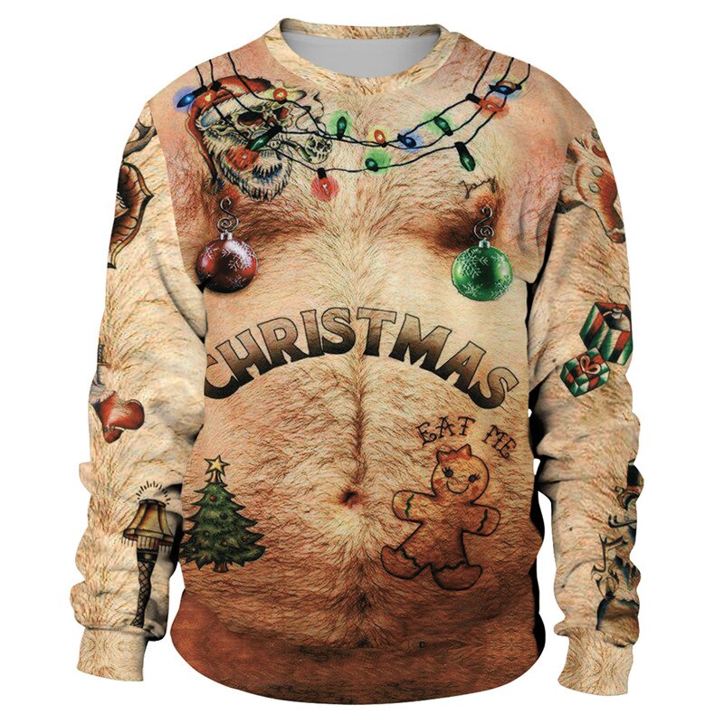 Ugly Christmas Women 3D Print Sweater