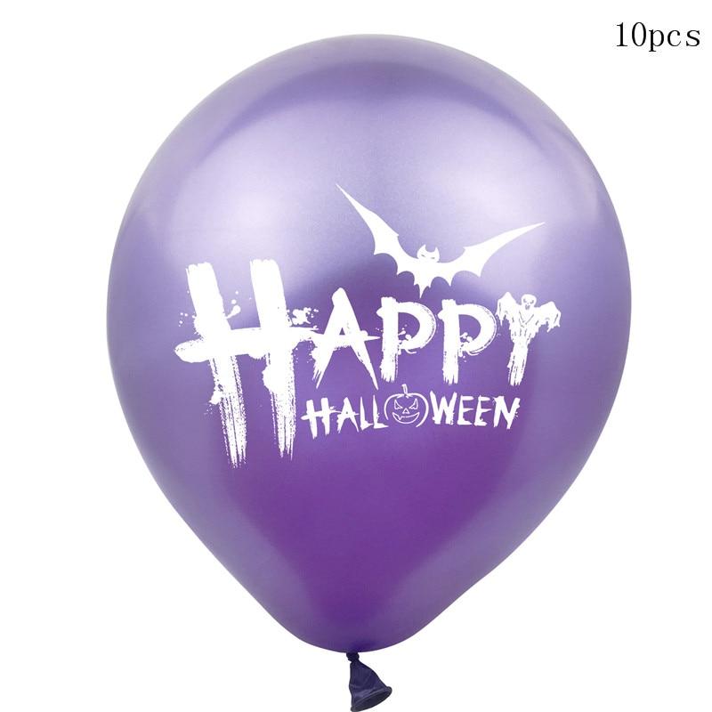 Happy Halloween Pumpkin Ghost Balloon Decorations Halloween