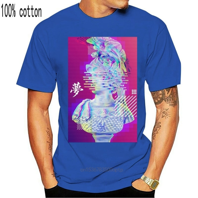 Vaporwave Julius Caesar Men T-Shirt