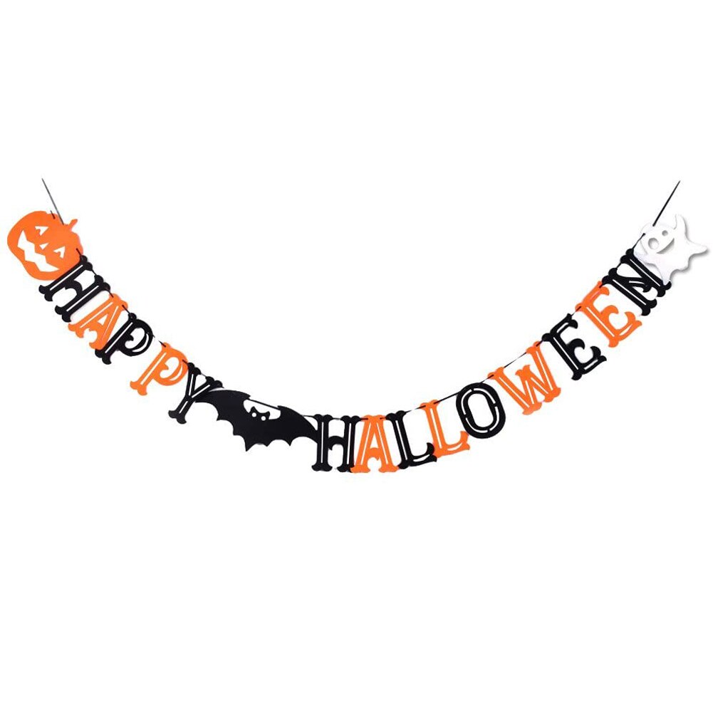 Halloween Party Decoration Banner Pumpkin