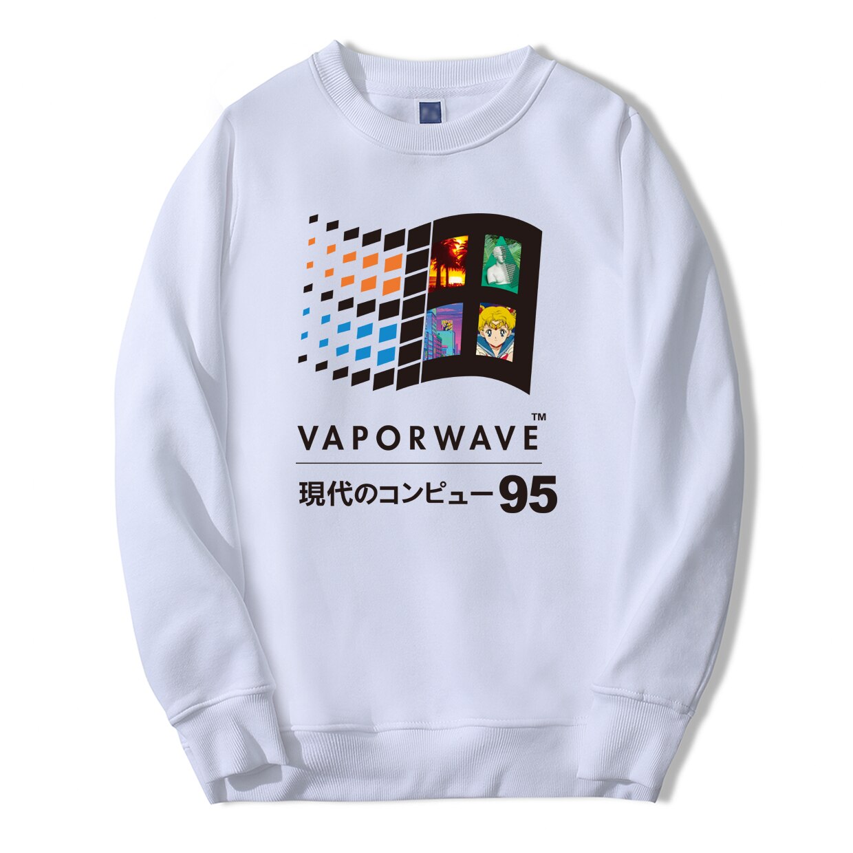 Aesthetic Vaporwave Vintage Retro Sweatshirt